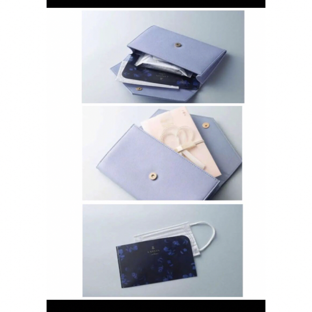 LANVIN en Bleu(ランバンオンブルー)の新品未使用✶ LANVIN en Bleu ランバンオンブルー エチケットケース レディースのファッション小物(ポーチ)の商品写真