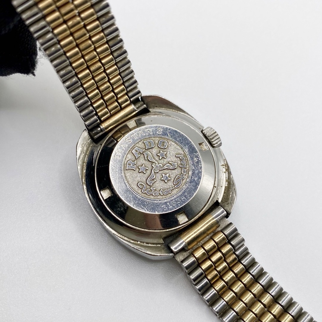 RADO(ラドー)のRADO ラドー ダイヤスター 腕時計 自動巻き デイト 3針 SS GP レディースのファッション小物(腕時計)の商品写真