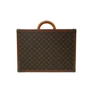 ルイヴィトン(LOUIS VUITTON)のLOUIS VUITTON ルイヴィトン コトヴィル50 トランク 廃番 モノグラム ブラウン PVC レザー M21442 ゴールド金具 良品 中古 61843(旅行用品)