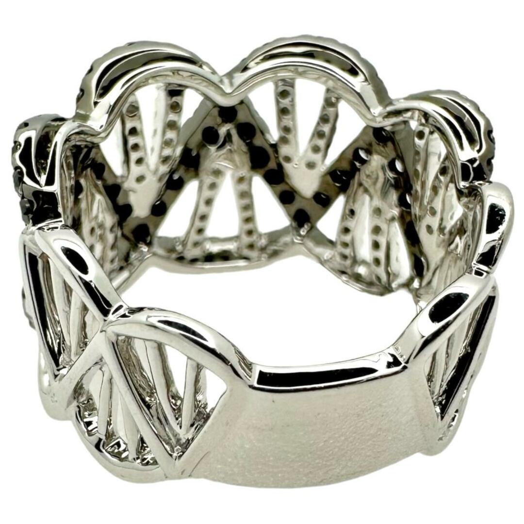 リング・指輪  K18WG ブラックダイヤモンド レディースのアクセサリー(リング(指輪))の商品写真