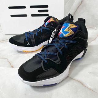 ジョーダン(Jordan Brand（NIKE）)の新品未使用　NIKE  エアジョーダン 37 LOW PF ブラック　US10(スニーカー)