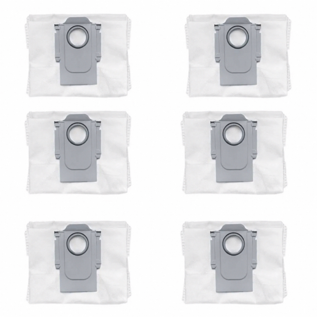 Roborock ロボロック 使い捨て紙パック 6個入り 互換品 スマホ/家電/カメラの生活家電(掃除機)の商品写真