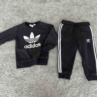 アディダス(adidas)のadidas adidaskids スエット　トレーナー　アデダス　セットアップ(その他)