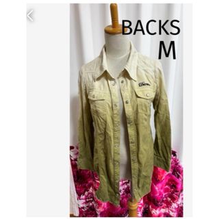 バックス(BACKS)のロゴ入りグラデーションシャツ　カジュアル.EMODA.MURUA.INGINずき(シャツ/ブラウス(長袖/七分))