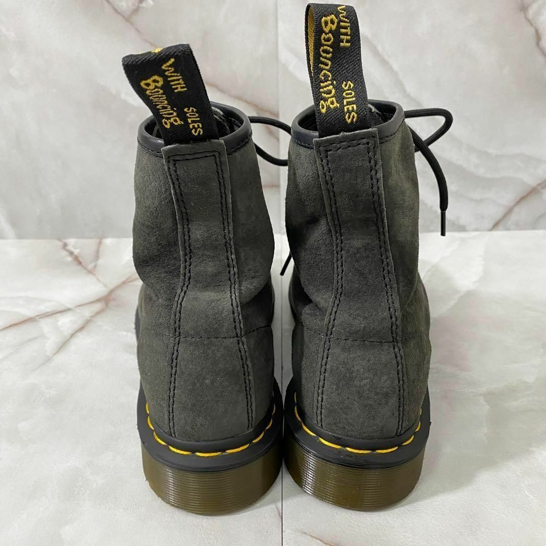 Dr.Martens(ドクターマーチン)のドクターマーチン　1460 スエード8ホールブーツ 21466 グレー　UK6 メンズの靴/シューズ(ブーツ)の商品写真