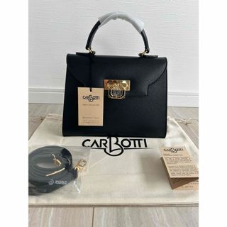 トゥモローランド(TOMORROWLAND)のお値下げ❗️新品未使用　CARBOTTY   人気カルボッティ　444  黒(ショルダーバッグ)