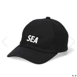 ウィンダンシー(WIND AND SEA)の【今期即完売】WIND AND SEA SEA CAP / BLACK(キャップ)