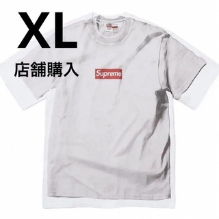 シュプリーム(Supreme)のSupreme mm6 Maison Margiela Box Logo tee(Tシャツ(半袖/袖なし))