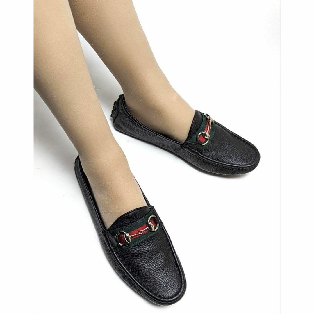 Gucci(グッチ)の新品そっくりさん⭐グッチGUCCI　モカシン　ドライビングシューズ　37.5 レディースの靴/シューズ(ハイヒール/パンプス)の商品写真