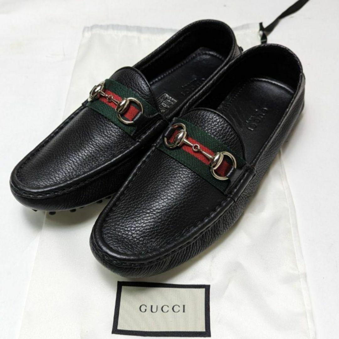 Gucci(グッチ)の新品そっくりさん⭐グッチGUCCI　モカシン　ドライビングシューズ　37.5 レディースの靴/シューズ(ハイヒール/パンプス)の商品写真