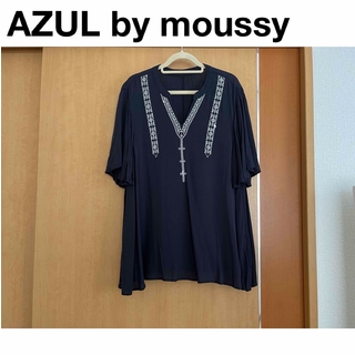 アズールバイマウジー(AZUL by moussy)のAZUL by moussy ブラウス(シャツ/ブラウス(半袖/袖なし))