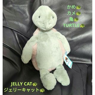 ジェリーキャット(JELLY CAT)のJELLY CAT ジェリーキャット 亀 カメ かめ ぬいぐるみ 廃盤稀少品 ②(ぬいぐるみ)