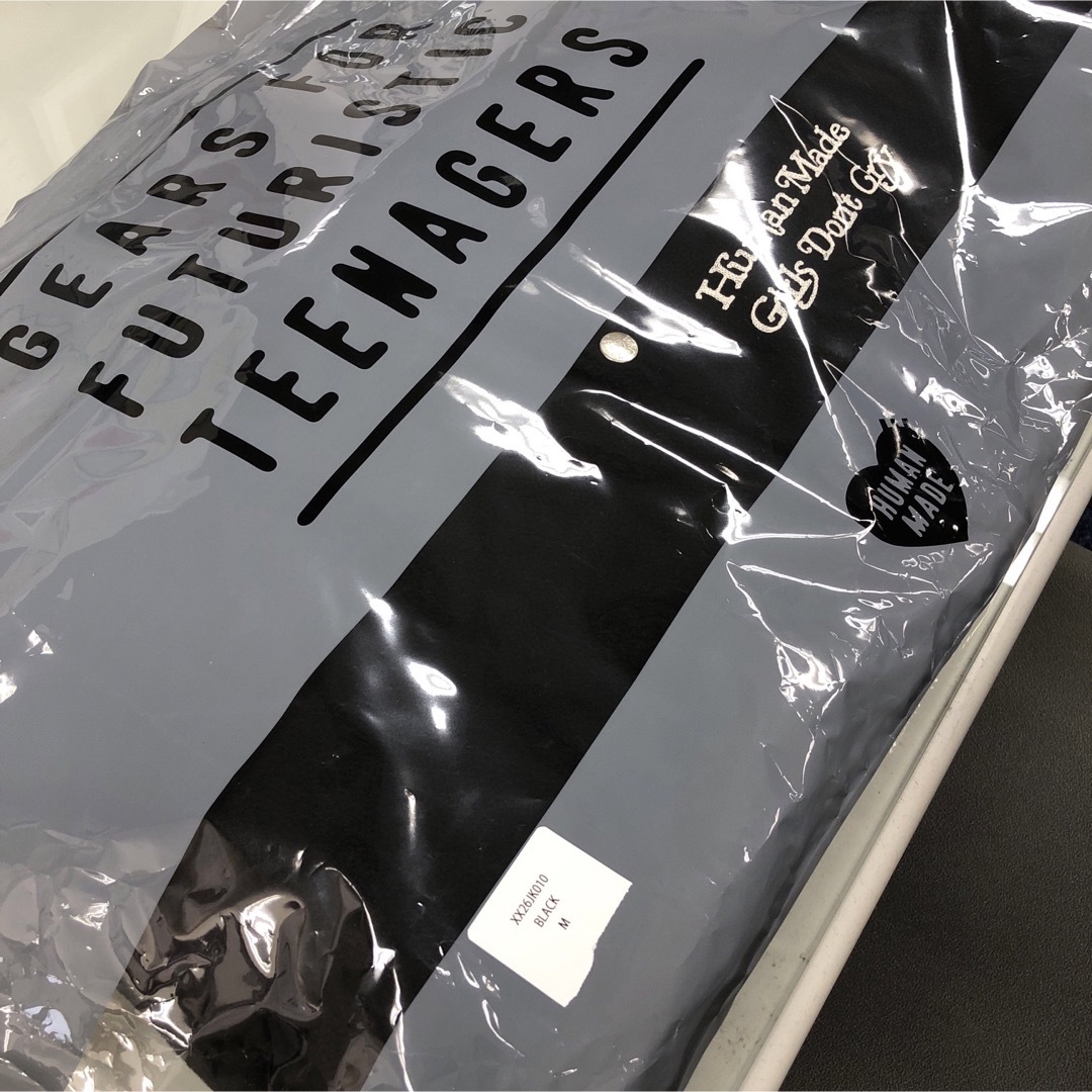HUMAN MADE - HUMANMADE Girls Don't Cry スタジャン ブラックM HUMAN MADE - HUMANMADE Girls Don't Cry スタジャン ブラックM