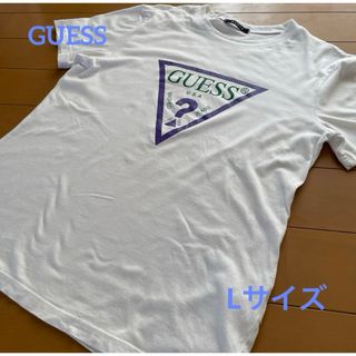 ゲス(GUESS)のGUESS  半袖　Tシャツ　ホワイト 白 ホワイト USA製(Tシャツ(半袖/袖なし))