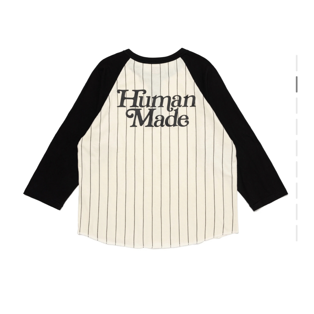 HUMAN MADE - HUMANMADE Girls Don't Cry ベースボールシャツ L HUMAN MADE - HUMANMADE Girls Don't Cry ベースボールシャツ L