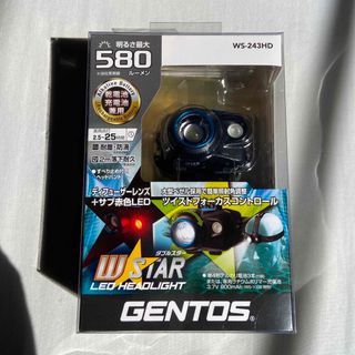 ジェントス(GENTOS)の未使用品　ジェントス ヘッドライト WS-243HD(1台)(ライト/ランタン)