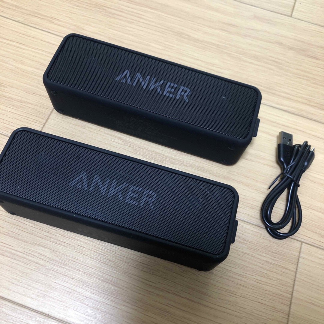 Anker Soundcore2 Bluetoothスピーカー 2個セット スマホ/家電/カメラのオーディオ機器(スピーカー)の商品写真