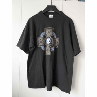 ヴィンテージ 古着 Tシャツ 十字架 クロス L(Tシャツ/カットソー(半袖/袖なし))