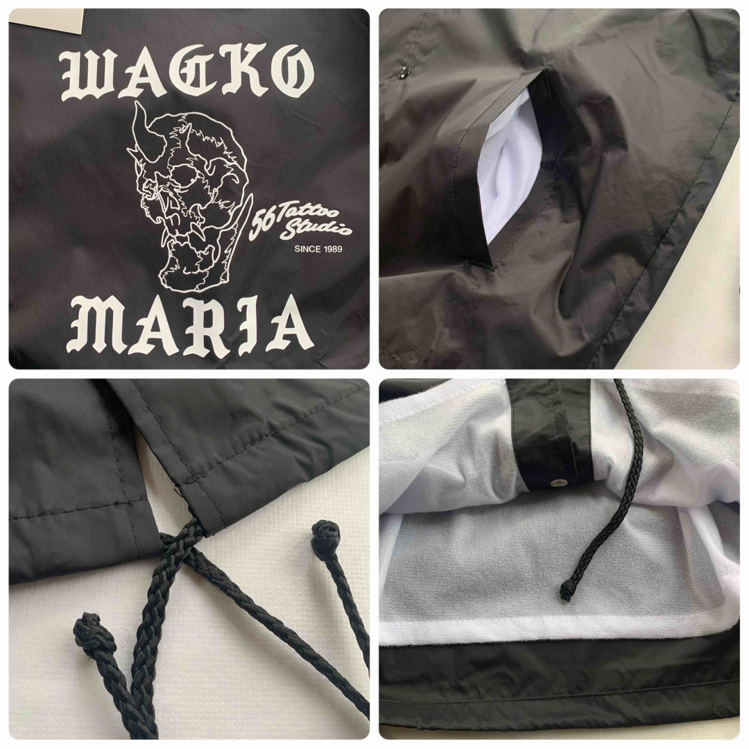 WACKO MARIA(ワコマリア)のM【WACKOMARIA】56TATTOO COACH JKT／新品タグ／送料込 メンズのジャケット/アウター(ナイロンジャケット)の商品写真