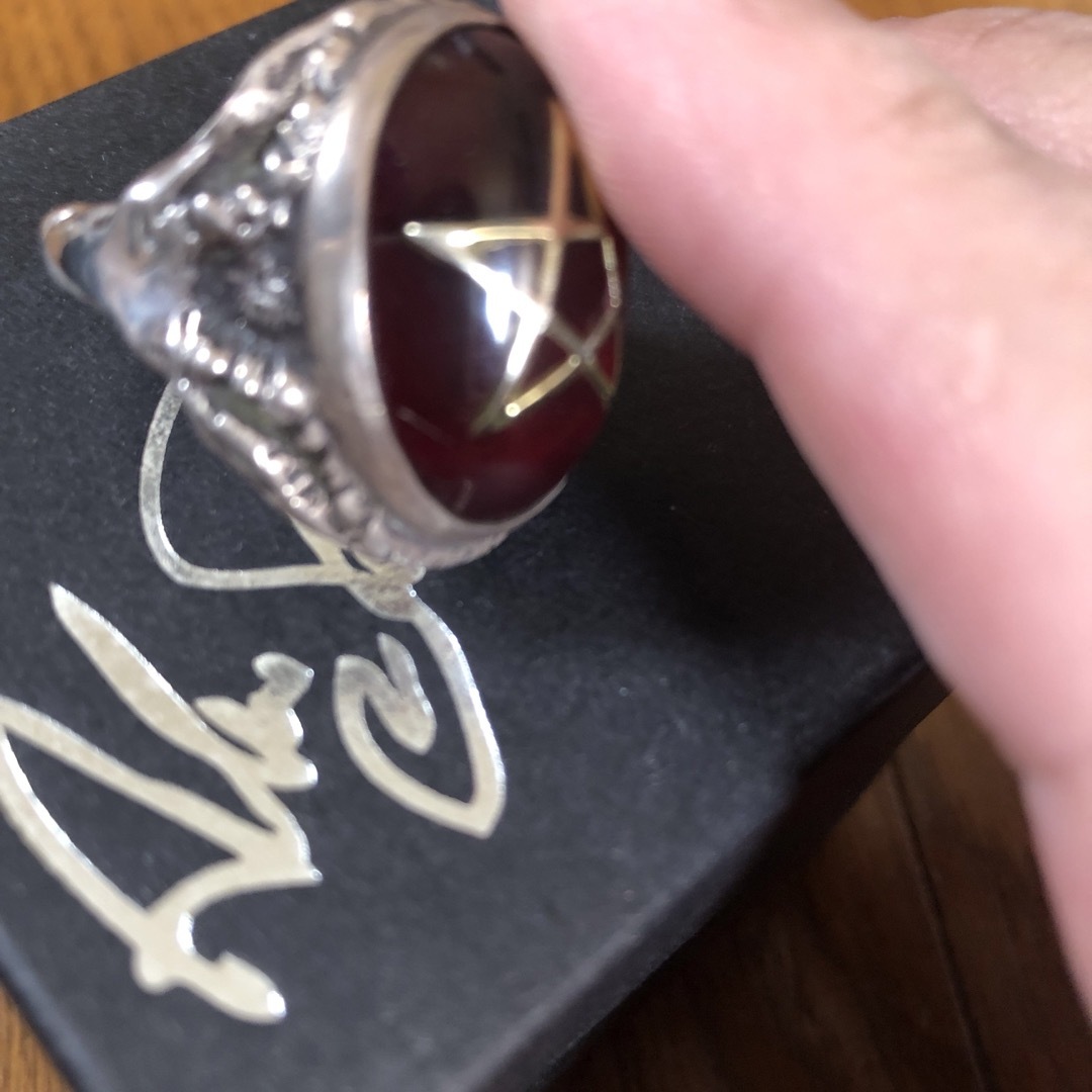 アレックスストリーター　HYDE  東京レッド　エンジェルハートリング メンズのアクセサリー(リング(指輪))の商品写真