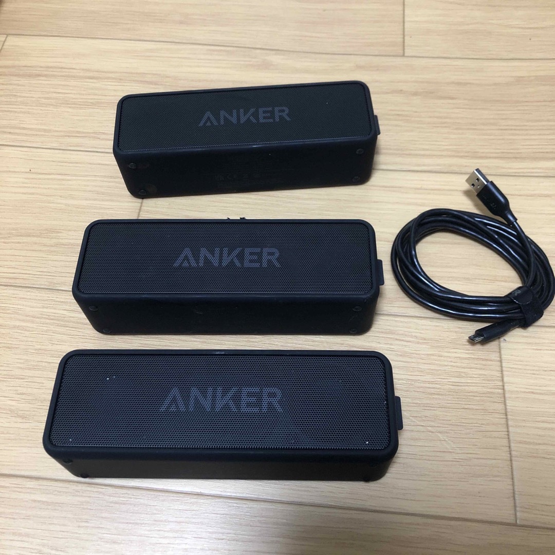 Anker Soundcore2 Bluetoothスピーカー 3個セットの通販 by Anker Soundcore2 Bluetoothスピーカー 3個セットの通販 by