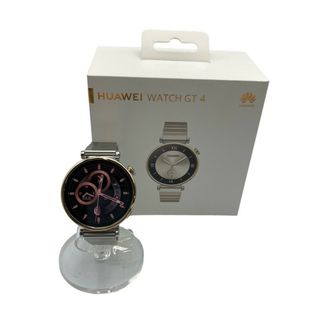 HUAWEI WATCH GT4 ファーウェイ スマートウォッチ 41mm ARA-B19-SS 中古 D4(その他)