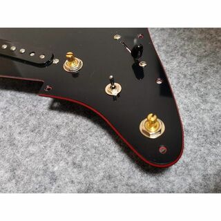 Black/Red/Black NEW-SSS縦横無尽12音色/Alnico-V(エレキギター)