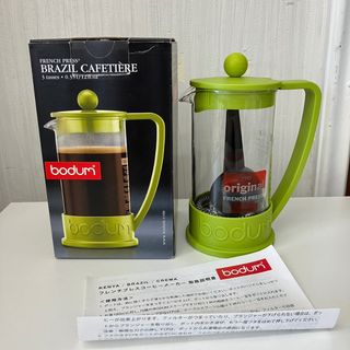 ボダム(bodum)の【K5009】未使用 ボダム bodum フレンチプレス コーヒーメーカー(コーヒーメーカー)