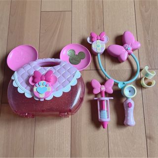 ディズニー(Disney)のDisney ディズニー　ミニー　おもちゃ　ドクターセット 医者 プレイセット(知育玩具)