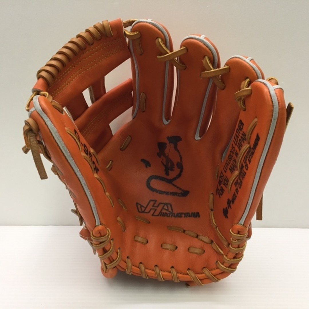 送料無料 いつまで 硬式 HATAKEYAMA ハタケヤマ 中古品 内野手用グローブ 9662 G-95or 内野手用