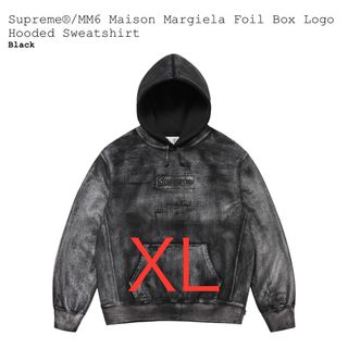 シュプリーム(Supreme)のSupreme x MM6 BoxLogo Hooded Sweatshirt(パーカー)