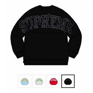 シュプリーム(Supreme)のSupreme Stars Crewneck "Black"(スウェット)