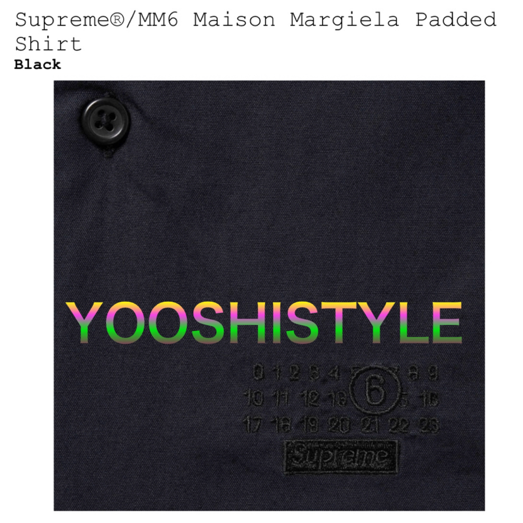 Supreme - Supreme Maison Margiela Padded Shirtの通販 by Supreme - Supreme Maison Margiela Padded Shirtの通販 by