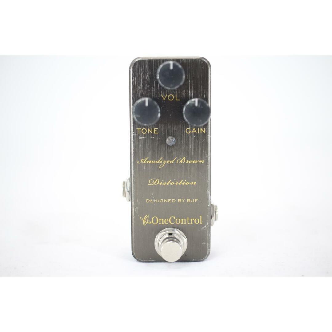 ＯＮＥ　ＣＯＮＴＲＯＬ　ＡＮＯＤＩＺＥＤ　ＢＲＯＷＮ　ＤＩＳＴＯＲＴＩＯＮ 楽器のギター(エフェクター)の商品写真