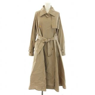 Max Mara - マックスマーラ トレンチコート スプリングコート ベルト 白タグ 38 ベージュ