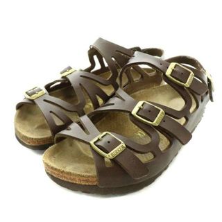 ビルケンシュトック(BIRKENSTOCK)のビルケンシュトック Montreal サンダル 36 23.0cm 茶(サンダル)