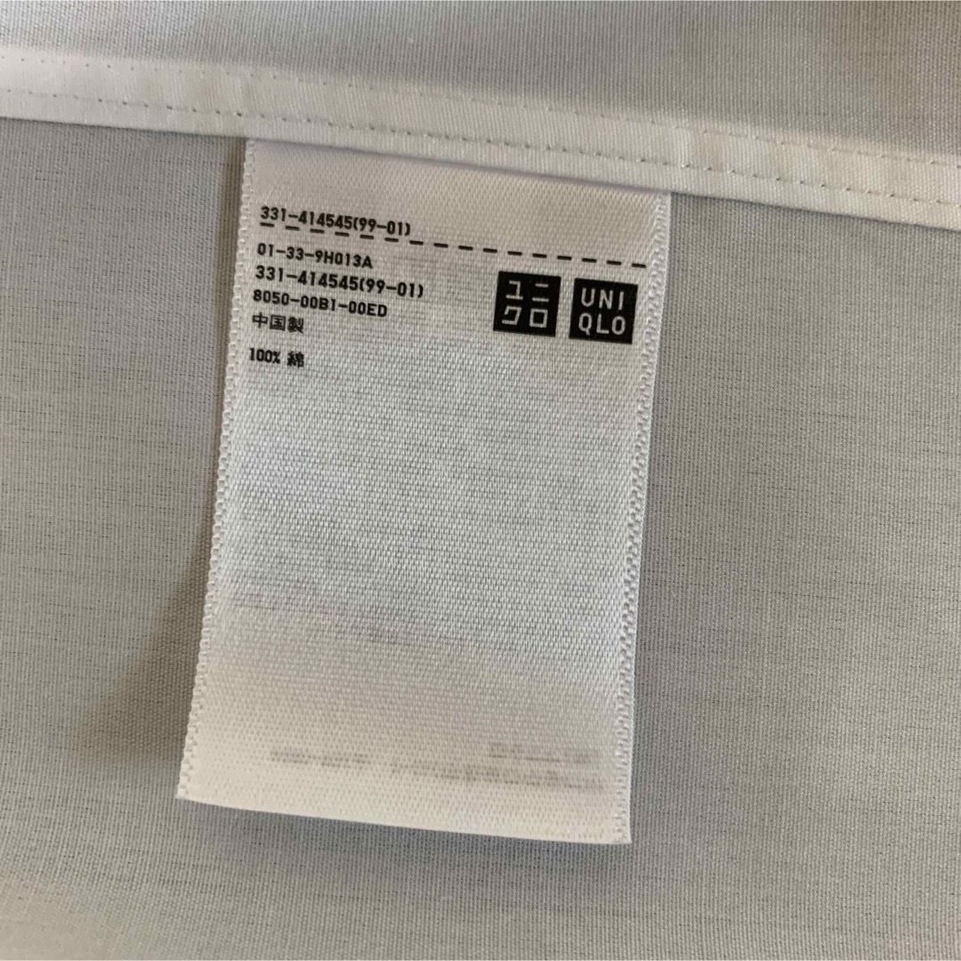 UNIQLO(ユニクロ)の【チェーリップ様専用】2枚組ユニクロ　Yシャツ  白色　Mサイズ メンズのトップス(シャツ)の商品写真