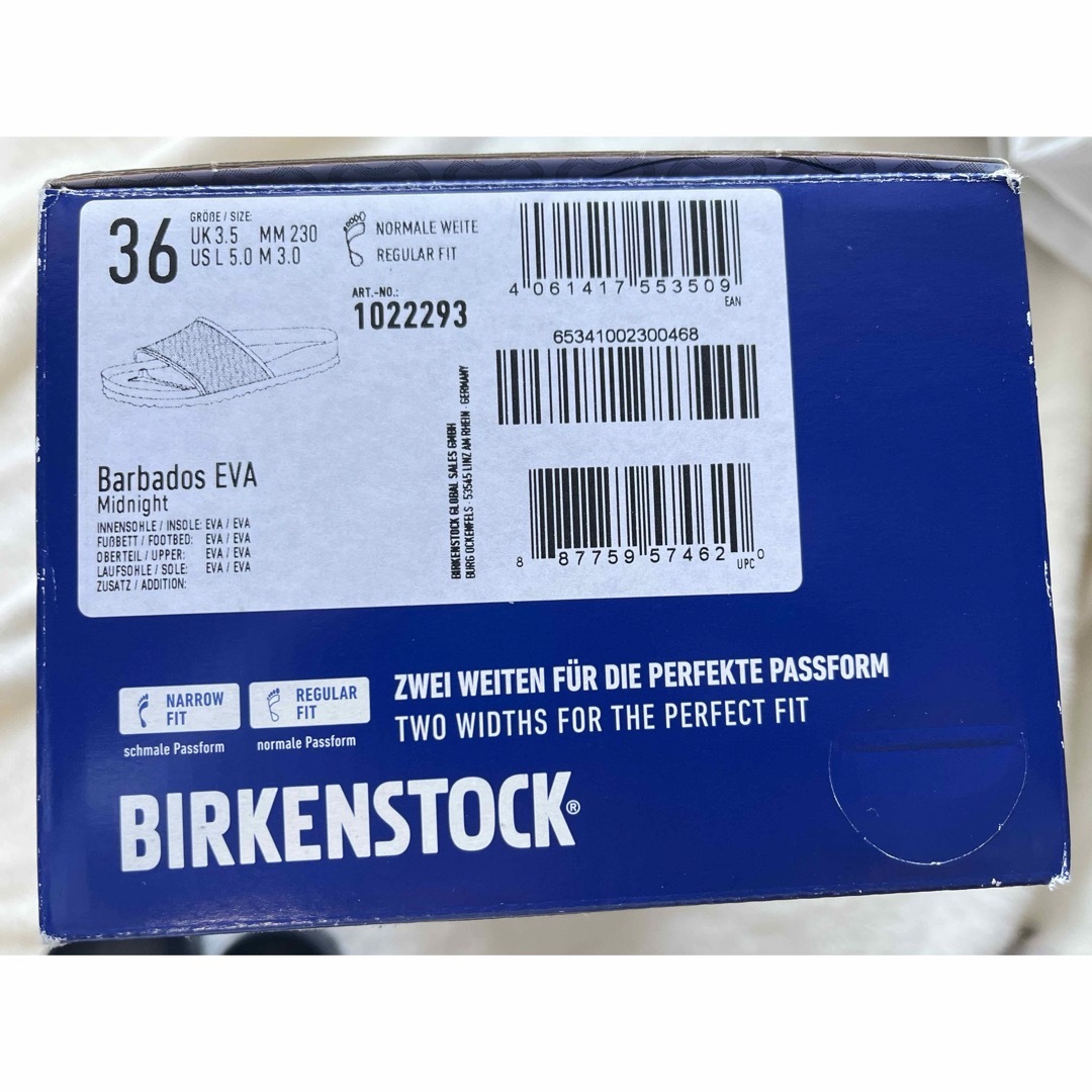 BIRKENSTOCK(ビルケンシュトック)のビルケンシュトック Barbados EVA ネイビー　36 23cm レディースの靴/シューズ(サンダル)の商品写真