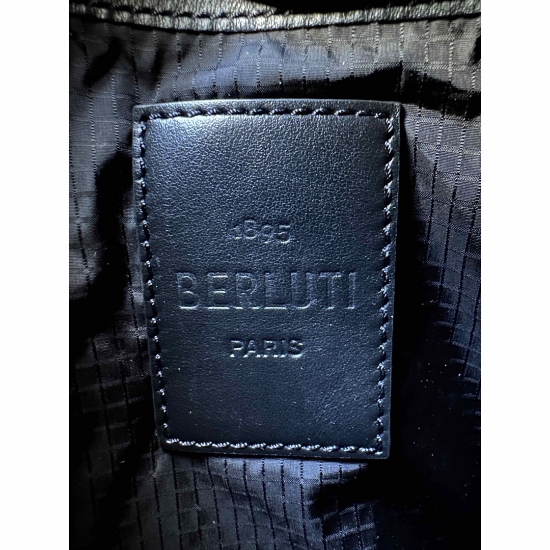 Berluti(ベルルッティ)の特注35万 ベルルッティ スクリット ショルダーバッグ レザー×ナイロン 新品 メンズのバッグ(ショルダーバッグ)の商品写真