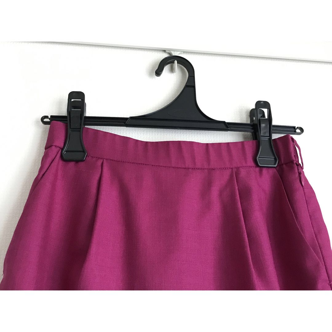 kumikyoku（組曲）(クミキョク)のスカート　組曲　ピンク　サイズ1   ウエストゴム入り レディースのスカート(ひざ丈スカート)の商品写真