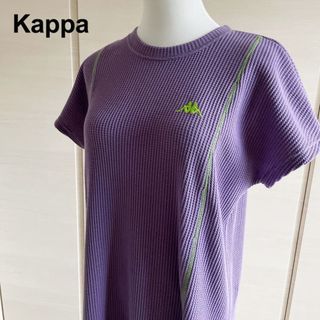 カッパ(Kappa)のKappa　ワンピース　パープル　チチカカコラボ(ロングワンピース/マキシワンピース)