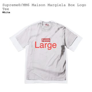 シュプリーム(Supreme)のSupreme MM6 Maison Margiela Box Logo(Tシャツ/カットソー(半袖/袖なし))