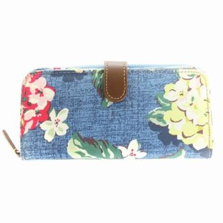 キャスキッドソン(Cath Kidston)のキャスキッドソン 長財布 ラウンドジップ 花柄 マルチカラー 小物 ■002(財布)