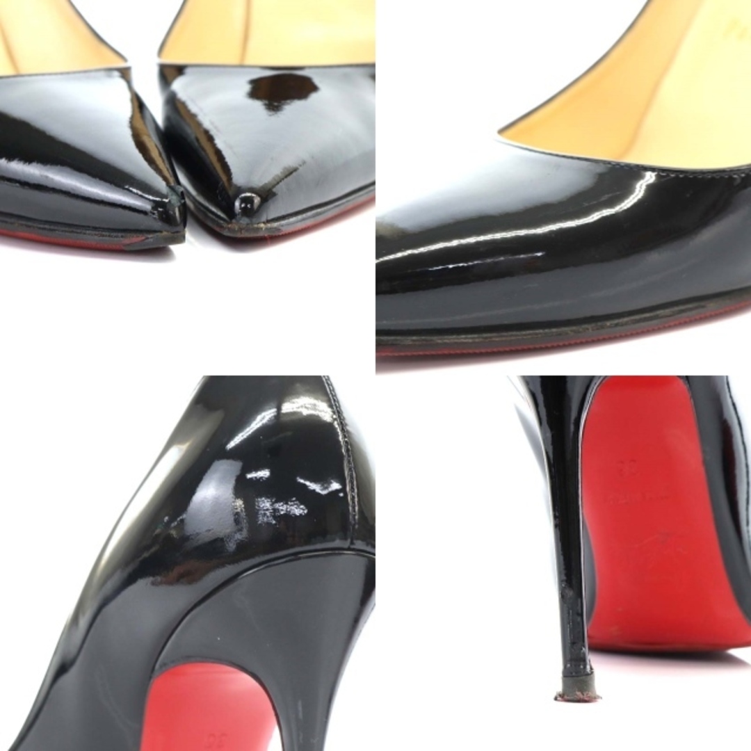 Christian Louboutin(クリスチャンルブタン)のクリスチャンルブタン ROLANDO 120 パンプス ピンヒール 36 黒 レディースの靴/シューズ(ハイヒール/パンプス)の商品写真