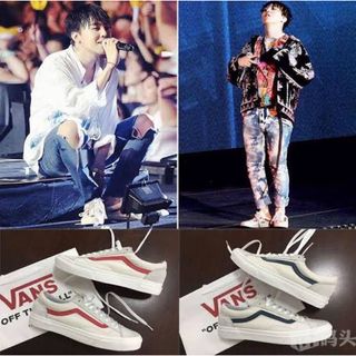 ヴァンズ(VANS)のデッドストックvans style36marshmallow g-dragon (スニーカー)