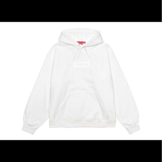 Supreme Box Logo Hooded Sweatshirt White(パーカー)