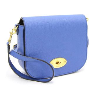 マルベリー(Mulberry)の マルベリー ショルダーバッグ ブルー レザー 中古(ショルダーバッグ)