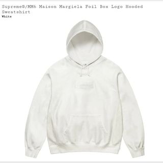 シュプリーム(Supreme)のSupreme MM6 Maison Margiela Box Logo XL(パーカー)