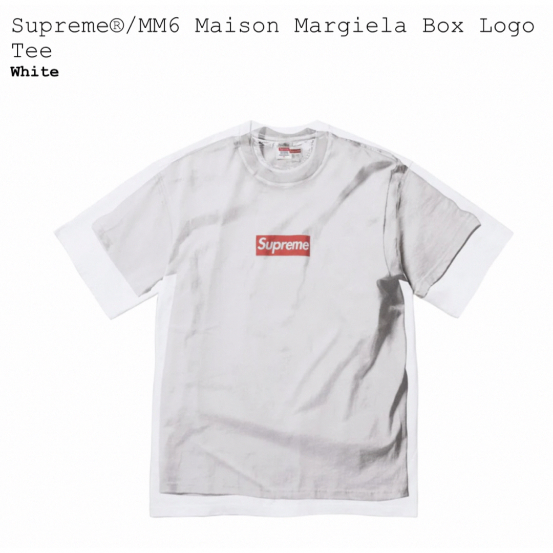 Supreme(シュプリーム)のSupreme x MM6 Maison Margiela Box Logo  メンズのトップス(Tシャツ/カットソー(半袖/袖なし))の商品写真