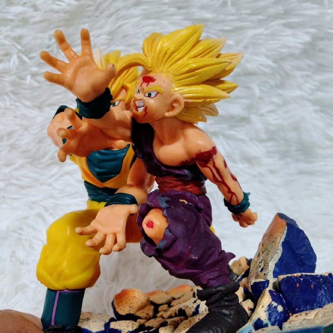 【即日発送】高さ14cm ドラゴンボール 親子かめはめ波 フィギュア エンタメ/ホビーのフィギュア(アニメ/ゲーム)の商品写真